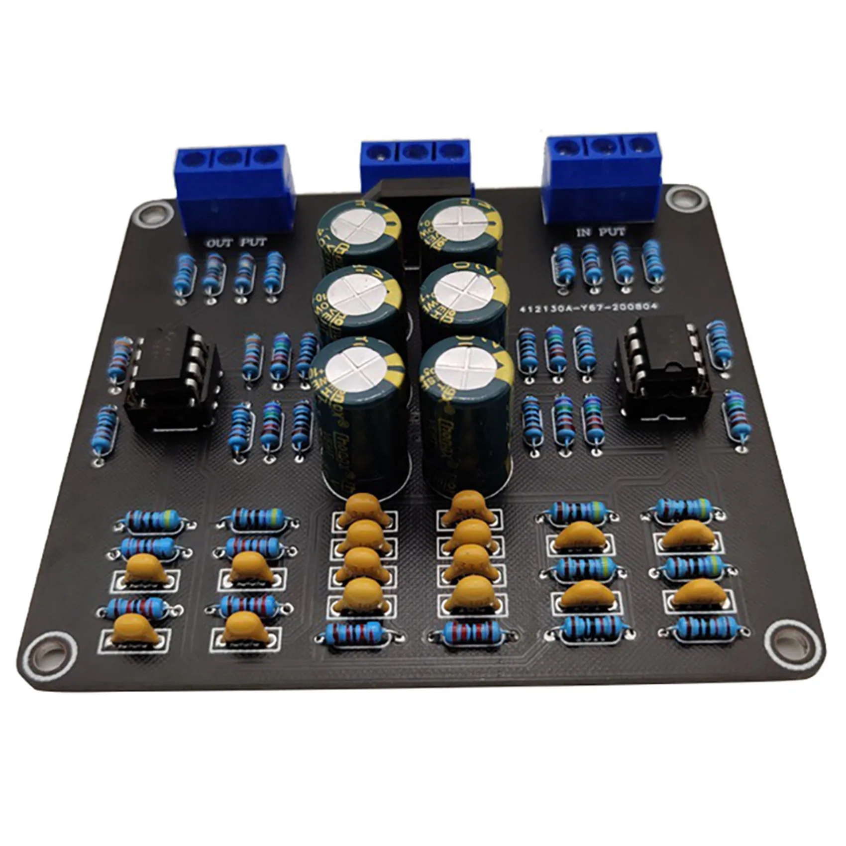 N13R-(Durable) 2X Hifi Preamplifier Board Hifi Power Amplifier Accessories Power Amplifier Preamp Tuning Board Front Panel