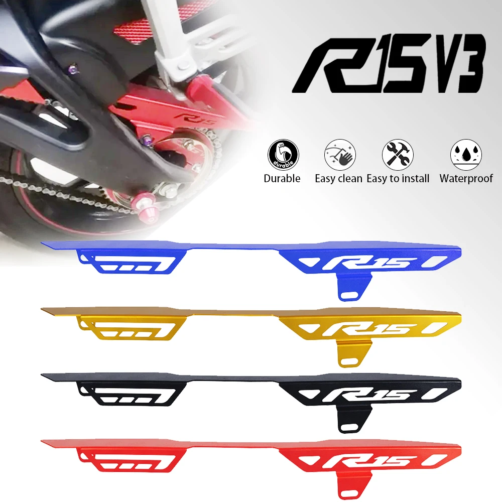 

R15V3 For Yamaha YZF R15 V3 YZF-R15 V3 Motorcycle Extension Chain Guard Chain Cover Protection Accessories 2017 2018 2019 2020