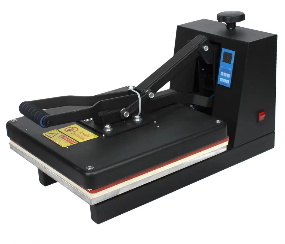 38*38 سنتيمتر لوحة مسطحة الحرارة الصحافة نقل التسامي آلة طباعة تي شيرت CE-5