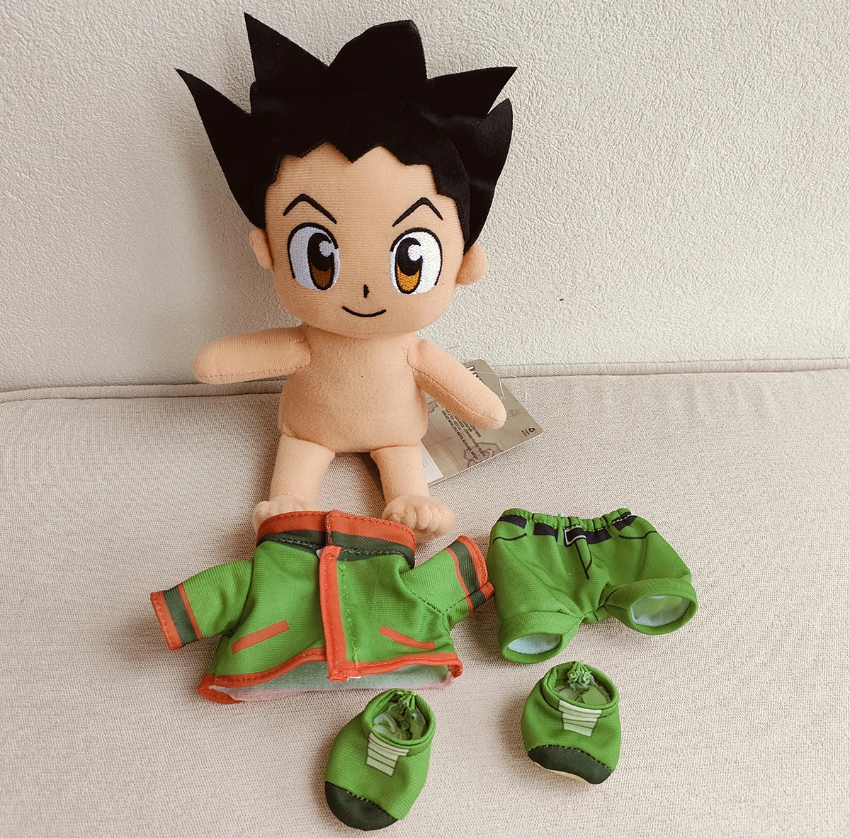 Hunter x Hunter anime peluche 9 "poupée en peluche gon authentique japon 2 pièces