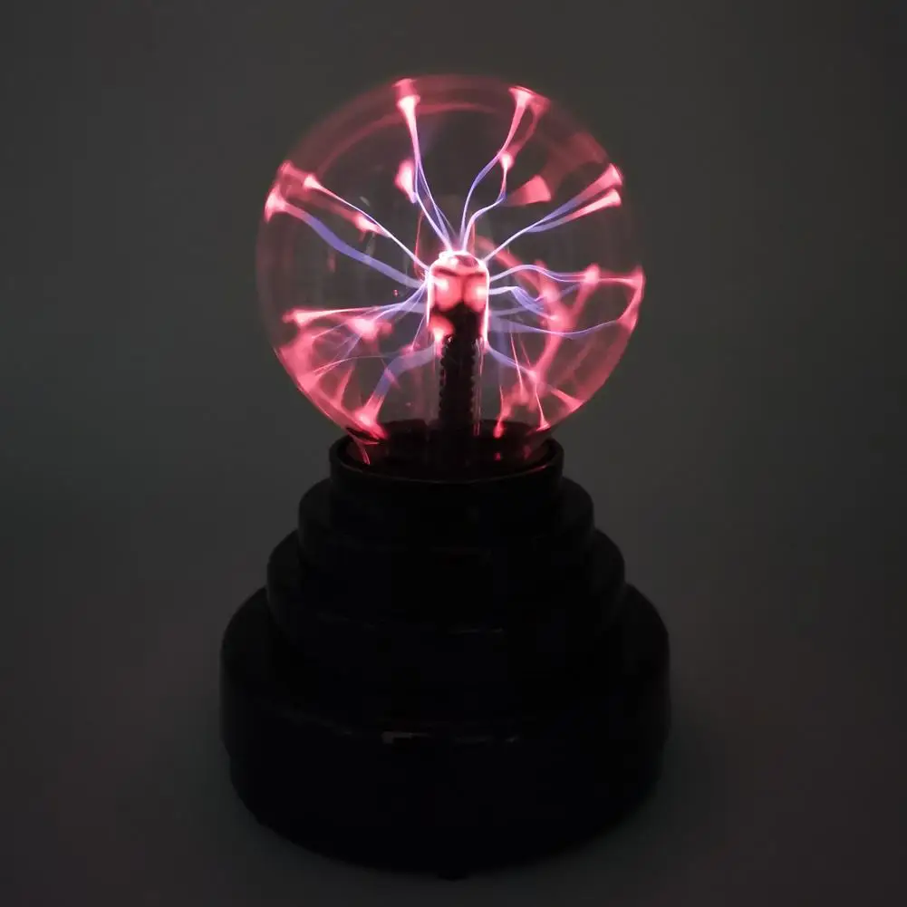 USB Plasma Ball Lampe Elektrische Ionen Licht Neuheit Dekor Atmosphäre Lampe Home Party Büro Kreative Wissenschaft Spielzeug Visuelle Wirkung Licht