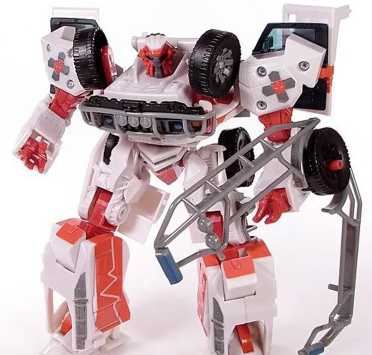 En Stock, juguetes transformadores, maestro de vela, clase VW, Autobot G01, Color blanco, trinquete, figura de Anime, colección de figuras de acción, regalo