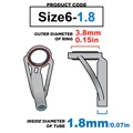 Size6 1.8mm 3Pcs