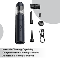 Car Vacuum Portable Cordless Car Vacuum Cleaner Automobile Air Duster With Multi Nozzles For Home Vehicle Keyboard Camping Seat