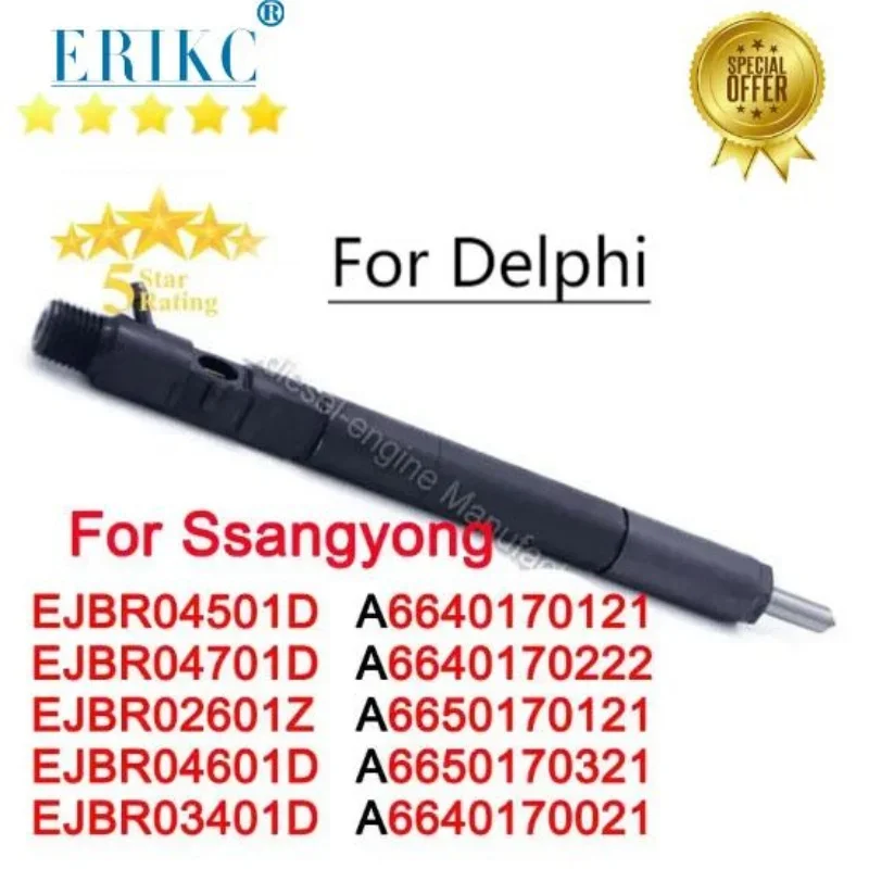 

New EJBR04501D EJBR04701D EJBR02601Z EJBR04601D EJBR03401D EJBR03301D Injector Nozzle Assy for Deiphi SSANGYONG Euro 3 Euro 4