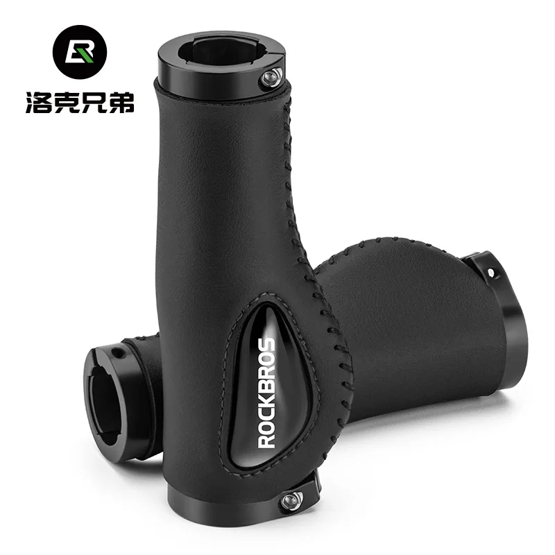 Rockbros Bicycle Handle Grip Silicone Haemorrhoid Shock-Absorbing Comfortable Mountain Bike Auxiliary Handle Lock Grip Driver Ha