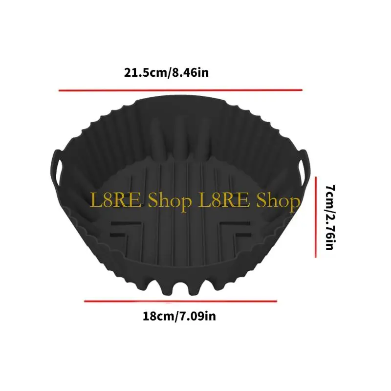 L8RE AIR FRYERS PAD SILICONE AIR FRYERS BACKEN