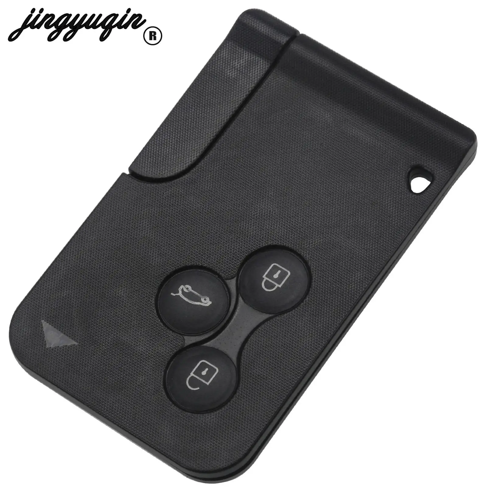 jingyuqin 3/4 Buttons Remote Car Key Case Shell Cover For Renault Laguna 3 Clio Megane Grand Scenic 2 3 Koleos Fob Replacement