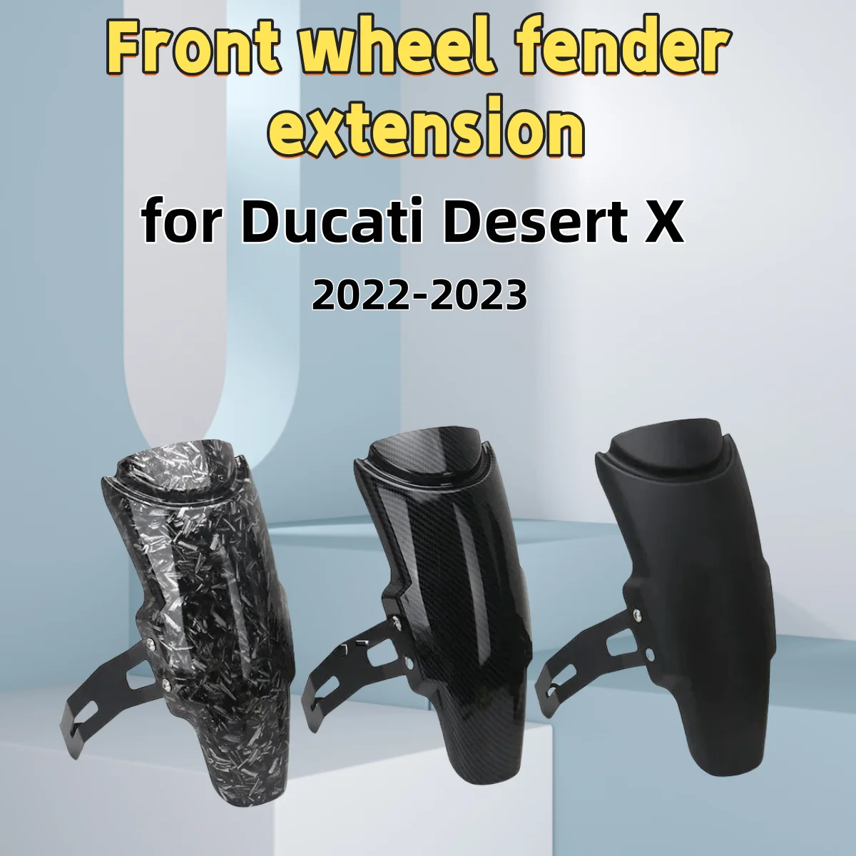 

for Ducati Desert X 2022-2023 motorcycle accessories motorcycle modification front wheel extension fender