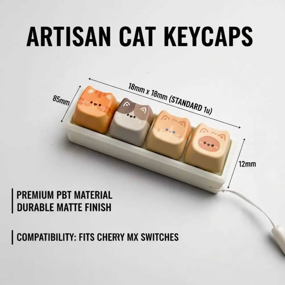 Keys Button Keycap Fidget Keychain Finger Keyboard Caps Toy Decompression Keychain Stress Relief Gadget Pass The Time for Adult