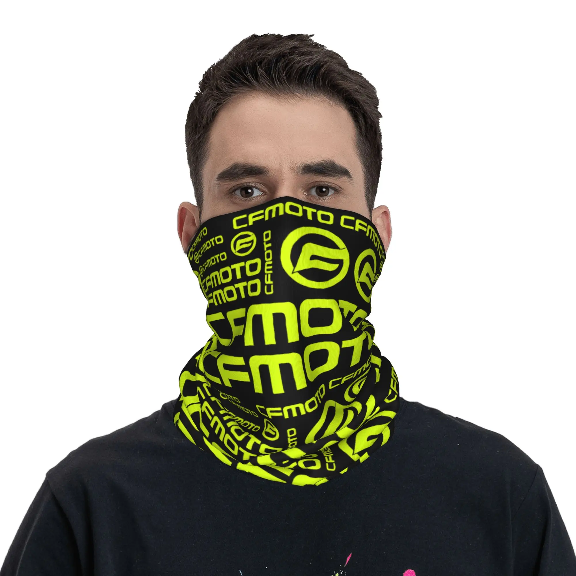 مخصص Motor-CF الدراجات النارية باندانا الرقبة الجراب للمشي لمسافات طويلة التخييم النساء الرجال التفاف وشاح الرياضة بالاكلافا دفئا #4