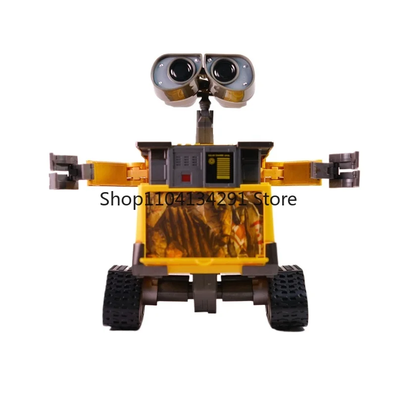 Figura modelo transformable Original de Disney WALL-E y EVE, juguete coleccionable para niños