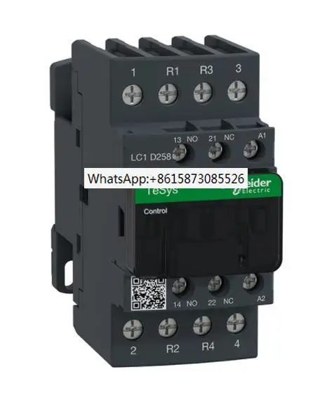 LC1D258E7C LC1D258E7 TeSys D contactor - 4P(2 NO + 2 NC) - AC-1 - 40 A - 48 V AC coil