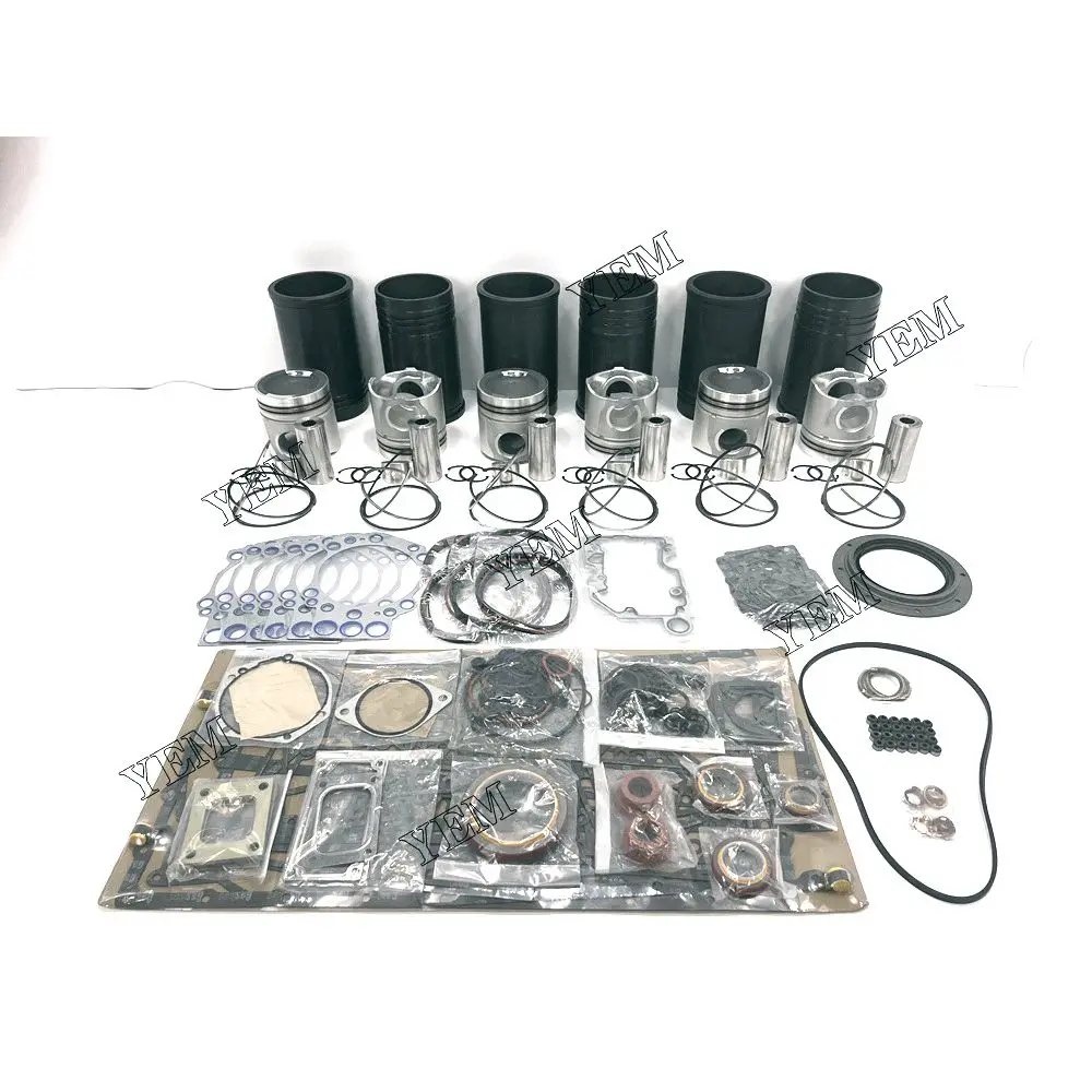 

K19 Rebuild Kit With Liner Piston Rings Full Gasket Kit For Cummins Diesel Engine Parts