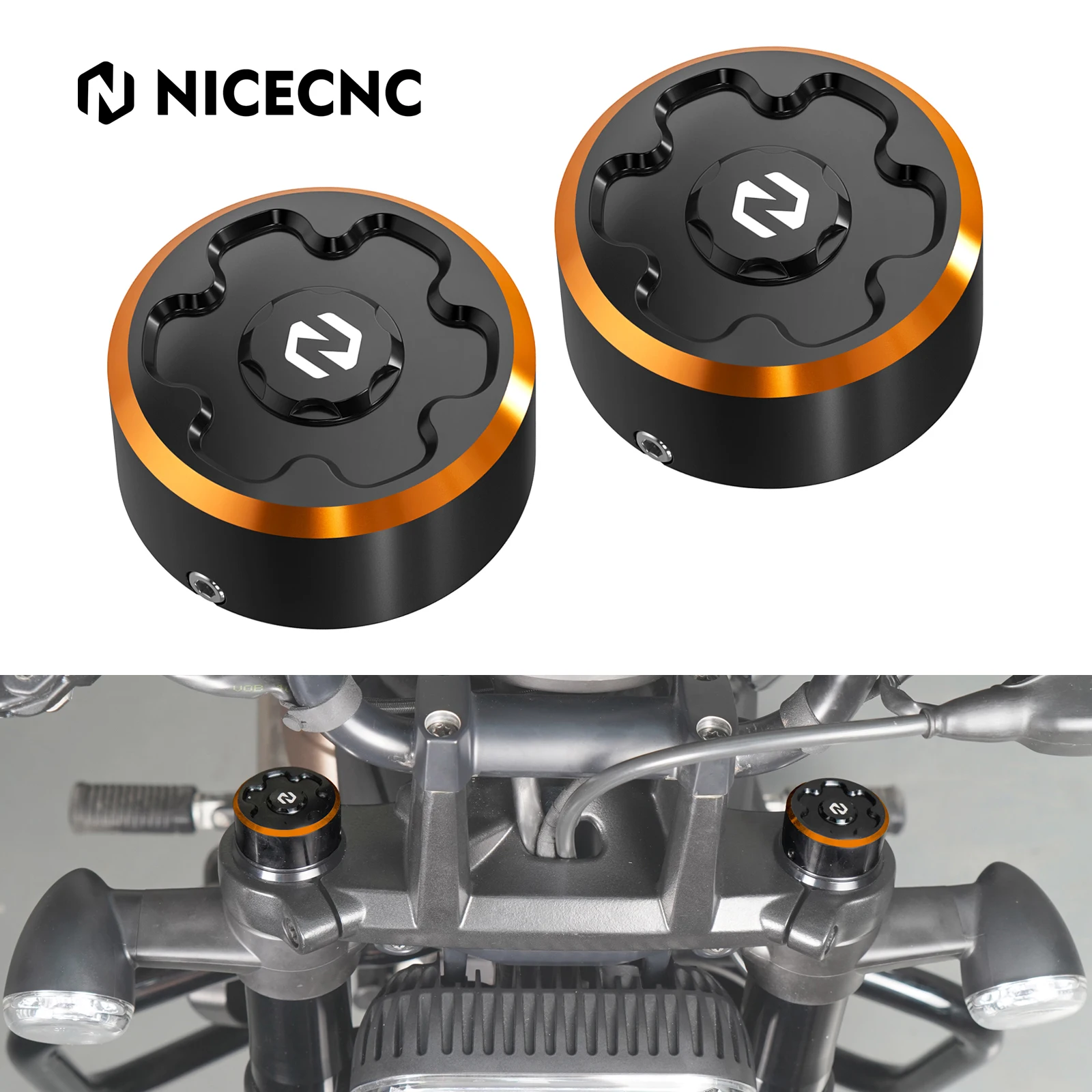 

Motorcycle Fork Top Tube Cover Lid Cap for Harley Sportster S RH1250S Sportster S 2021-2023 2024 Sportster S Fork Top Cap Cover