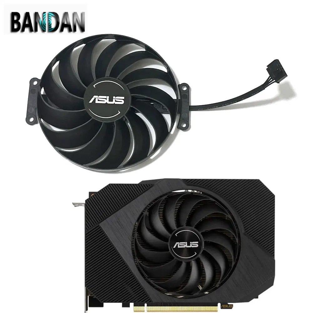 NEW 95MM 6PIN RTX3060 PHOENIX GPU Cooling Fan For ASUS Phoenix RTX 3060 RTX 3050 PH-RTX3050-8G PH-RTX3060-12G-V2 Video Card Fan