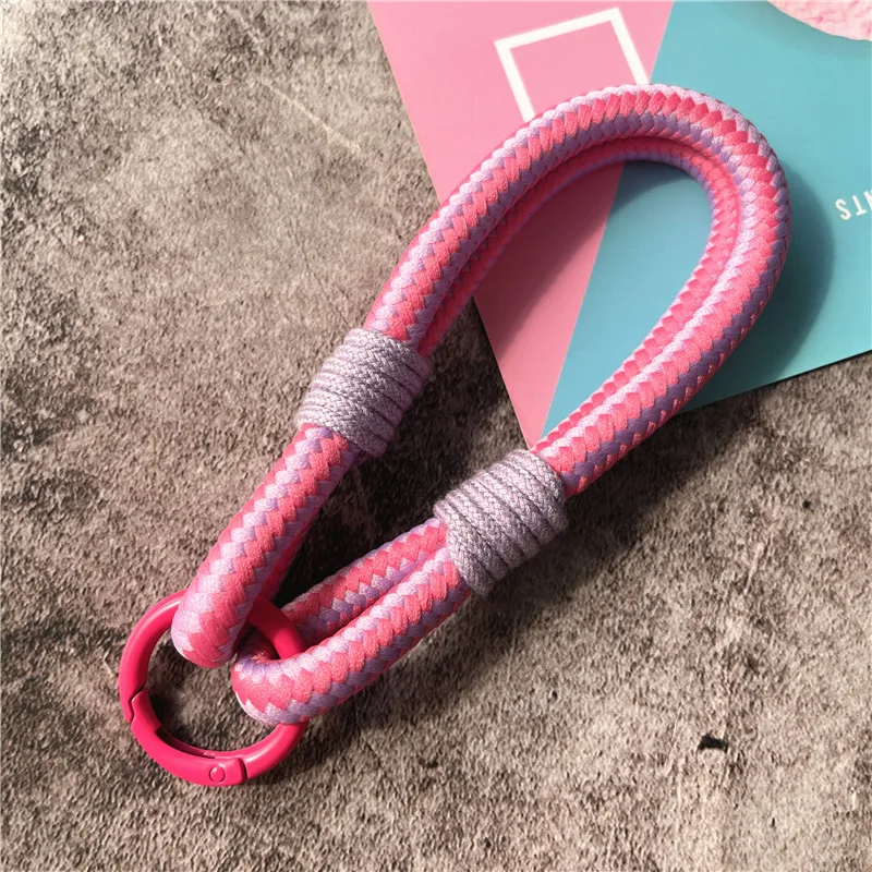 Keychain Cotton Thread Lanyard Color Key Chain
