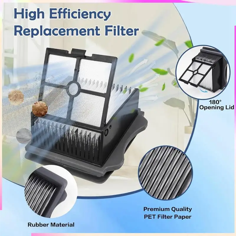 B26B HEPA Filter Brush Roller Set For Tineco Floor ONE S5 S5PRO S5PRO 2 IFLOOR 5 Breeze Wet Dry Vacuum Cleaner Spare Parts