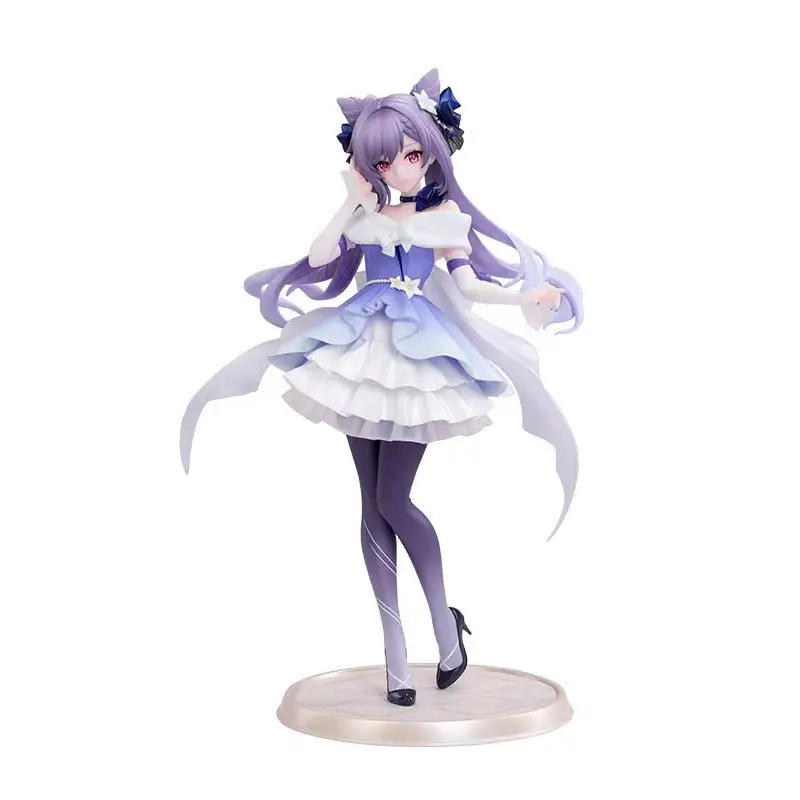 【Presale】Invitation Letter Genshin Impact‌ Action Figurals Keqing‌ Collectible Model Anime Figurine Statue Figures Game Characte