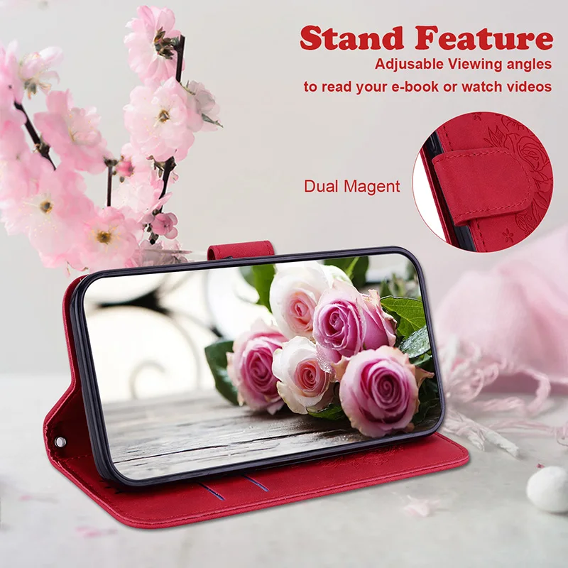 Stand Flip Wallet Case für Samsung Galaxy A57 A56 A55 A54 A53 A52S A42 A35 A36 A37 A34 A33 A32 4G 5G Leder Schutzhülle – Detail 20