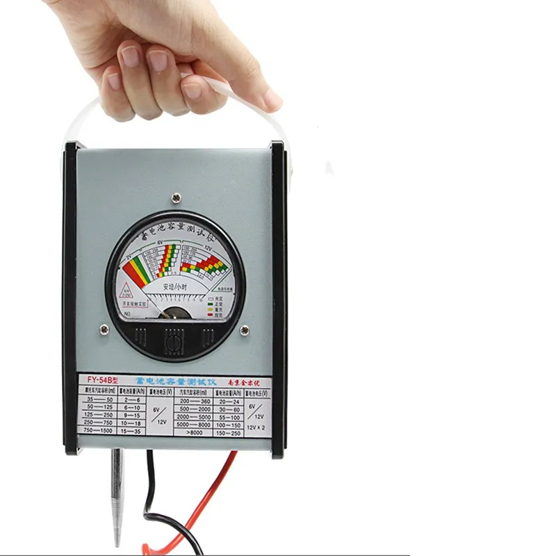 

New! electric vehicle car battery tester battery capacity detector 6v12v battery meter discharge fork