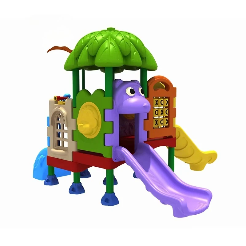 Casas de juegos de plástico para bebés, tobogán para niños pequeños, casa de juegos al aire libre, juegos de equipos para juegos al aire libre para niños, juegos para guardería