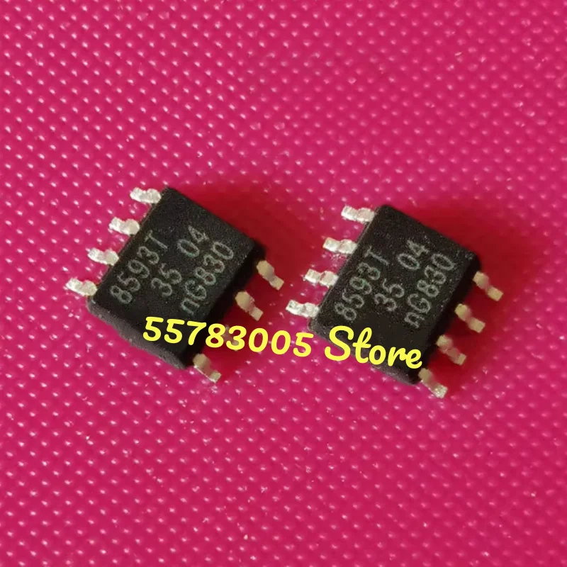 10PCS New PCF8593T  Silk screen  8593T  SOP8 Low power clock chip IC