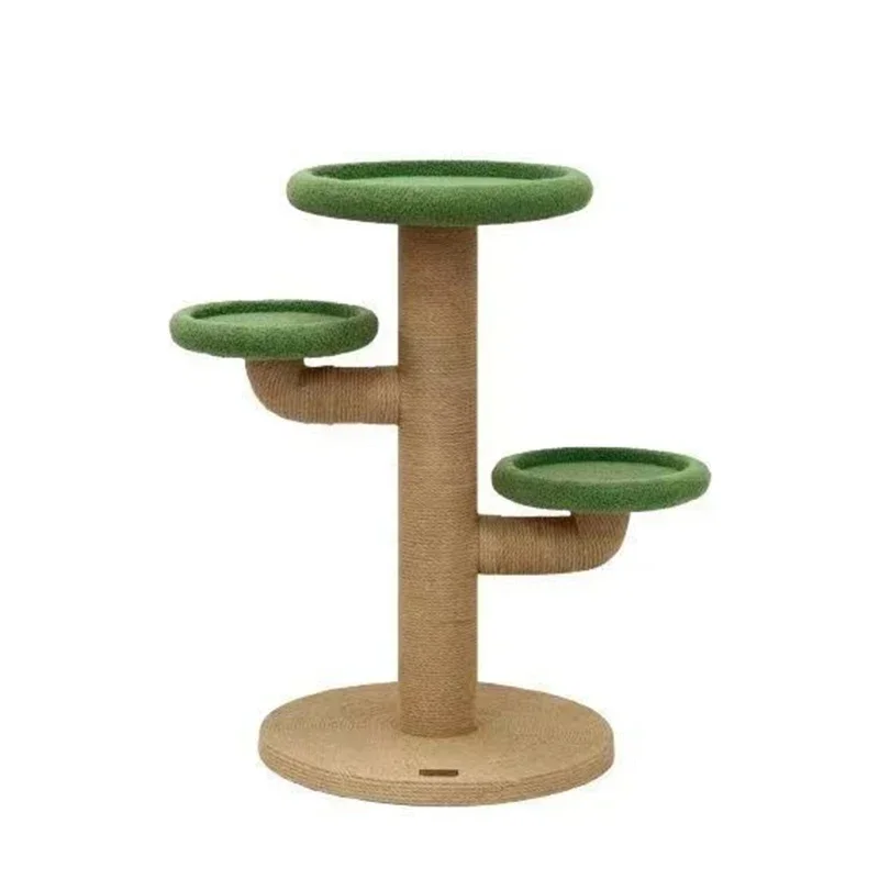 Sisal Cat Tree Grip and Wear Resistance Cats Climbing Nest Strong Bearing Capacity Cat Jumping Platform Pet Products Scratchers