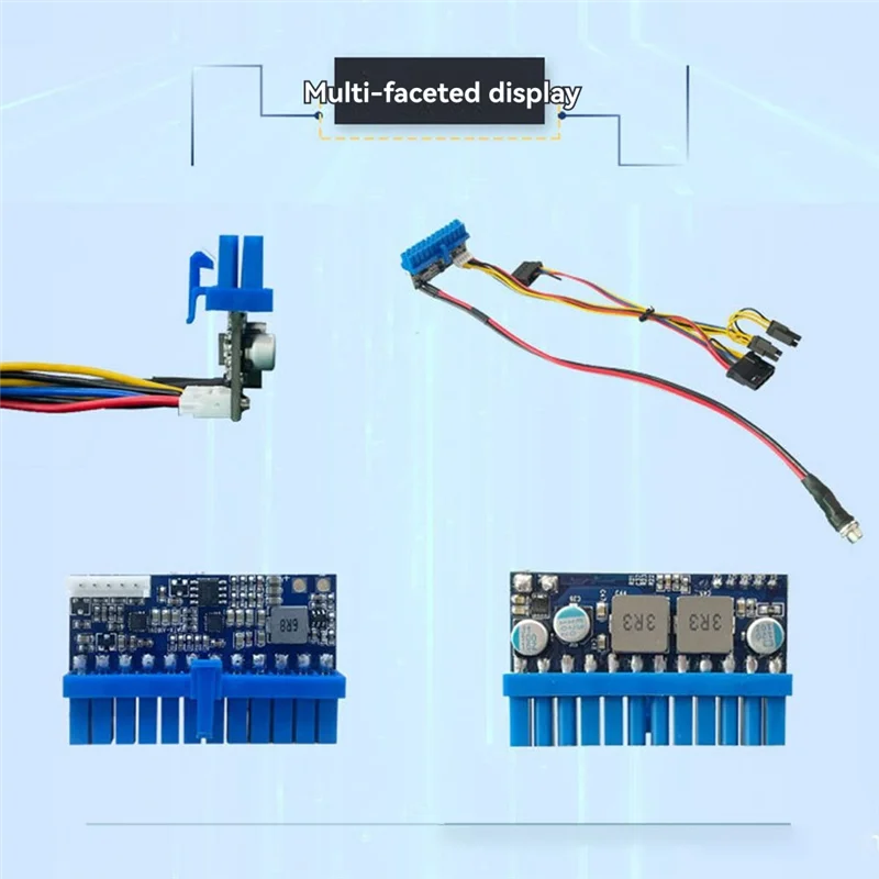 Motherboard Schalter CPU Zubehör Netzteil DC 12V 160W Pico PSU PCB Modul 24Pin 4 + 4Pin/8Pin