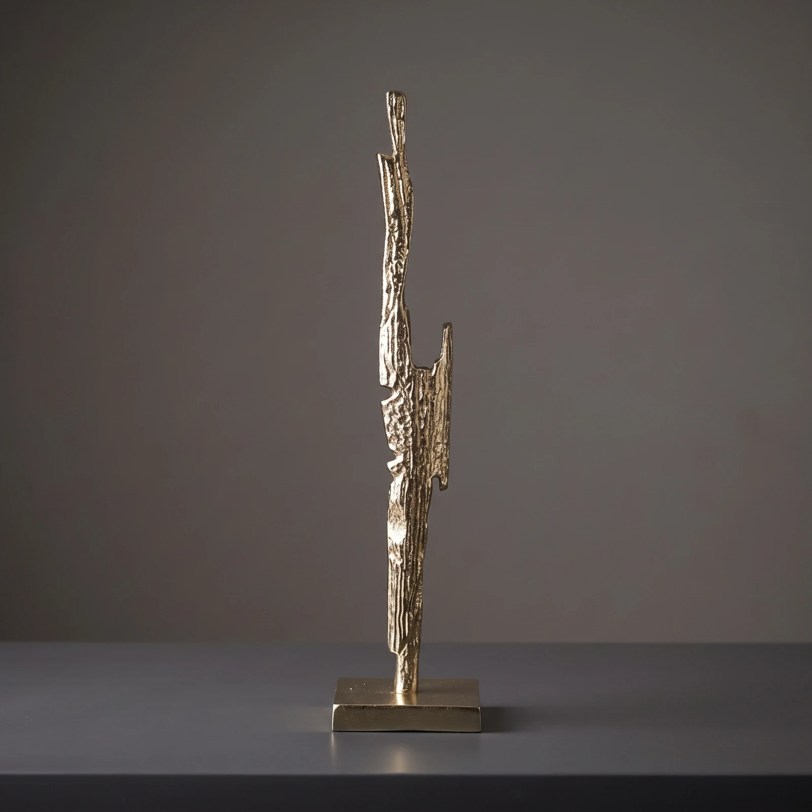 Abstract Sculpture Decorative Aluminum Sculpture Statue Minimalist Figurine Sleek for Homeowners, Living Room, Entryway