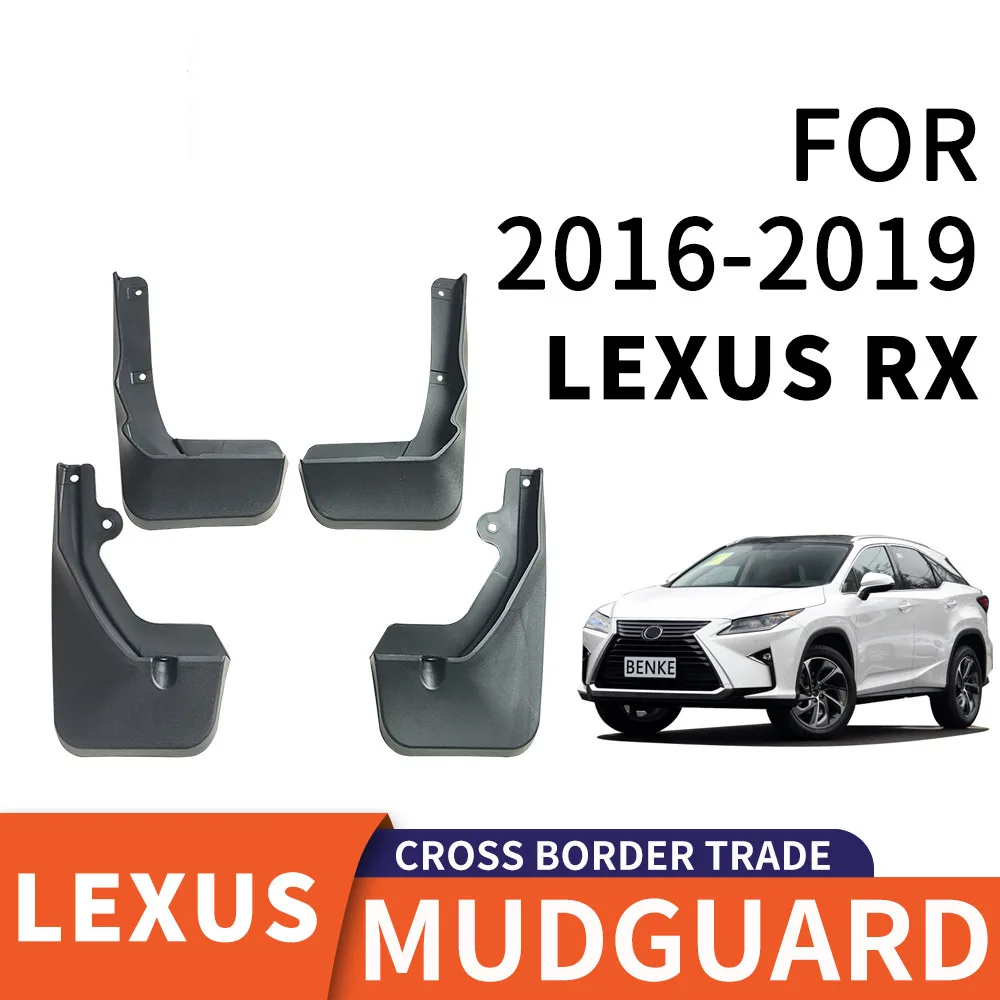 

For 2016-2019 LEXUS RX Car tire mudguard,Mudflaps Front Rear Flares Splash Guards Cover Car Accessoie