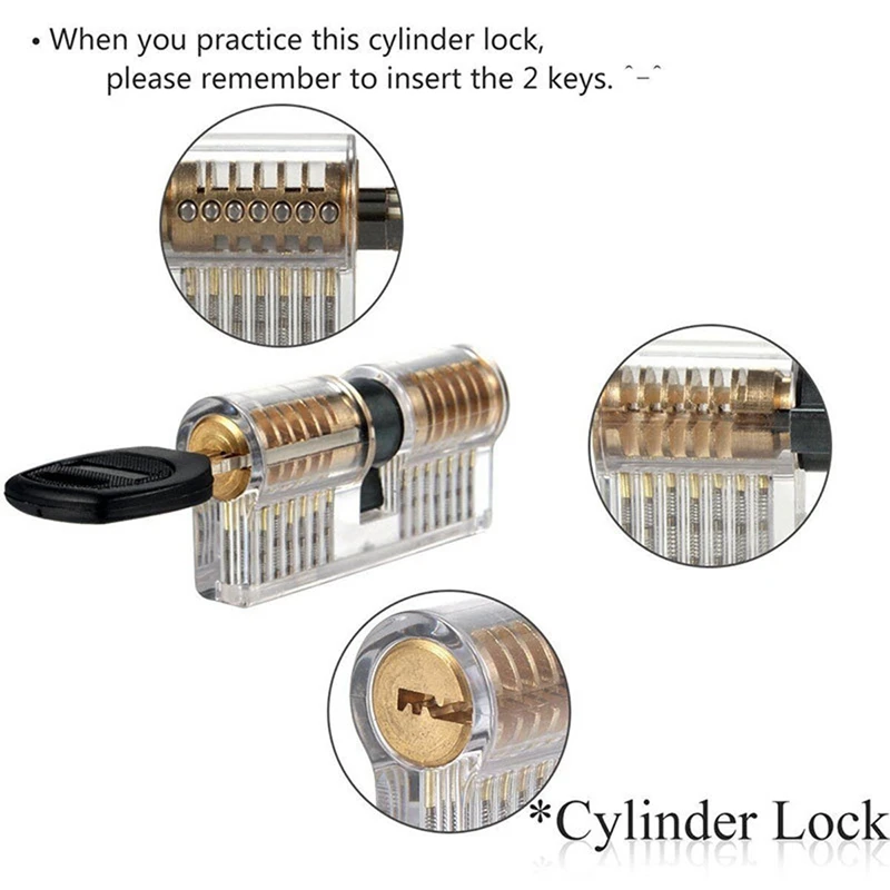 Transparent Lock Padlock Transparent Display Lock Crystal Lock-AT35
