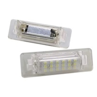 2pcs White LED Number License Plate Light Lamps For Benz W210 E300 E320 E420 E430 E55AMG W202 C230 C280 C43AMG