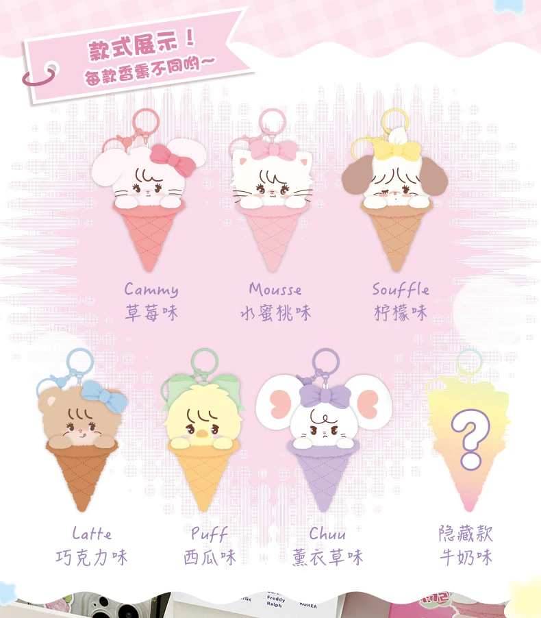 

Mikko Trendy Blind Box Shampoo Series - Cute Rabbit Cat Figurines Toys Bag Pendent Ornaments Girls Gift Collectible Trendy Toys