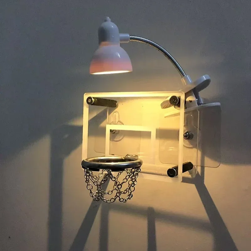 Basketball Boy Gift Team Original Mini Basketball Stand Bedroom Decoration Moon Lamp Gifts for Friend Room Bedside Sleeping Lamp