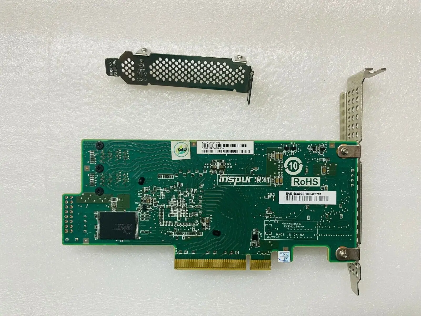 Inspur LSI 9300-8i SATA/SAS HBA Controller IT Mode 12GB PCIe x8 3.0