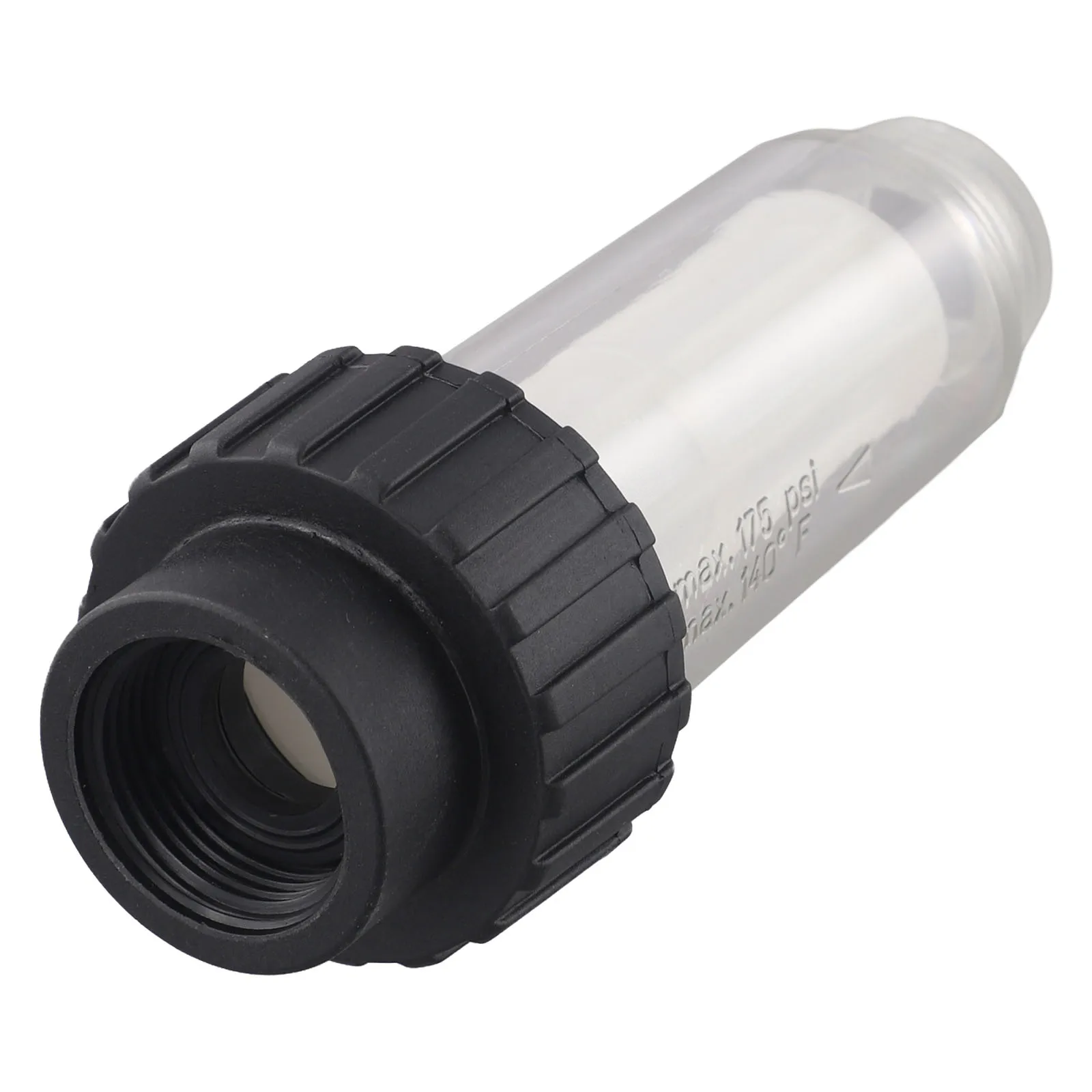 Convenient Water filter Attachment Black Clean Connection Fitting For Karcher G 3/4