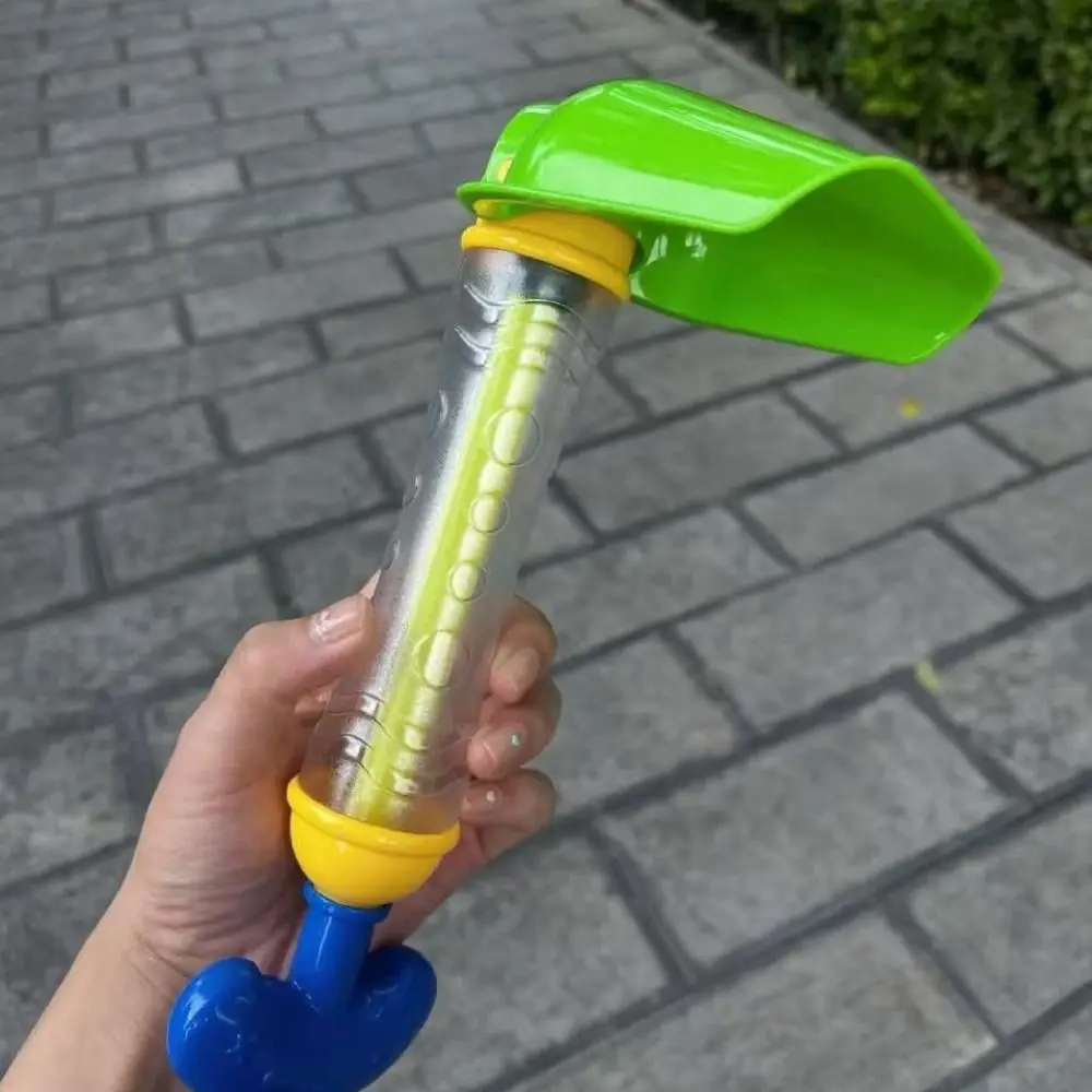 Plástico luta de água brinquedos de praia pás handheld spray de água brinquedos ancinhos chuveiro interativo puxando tipo sprinkler brinquedo verão