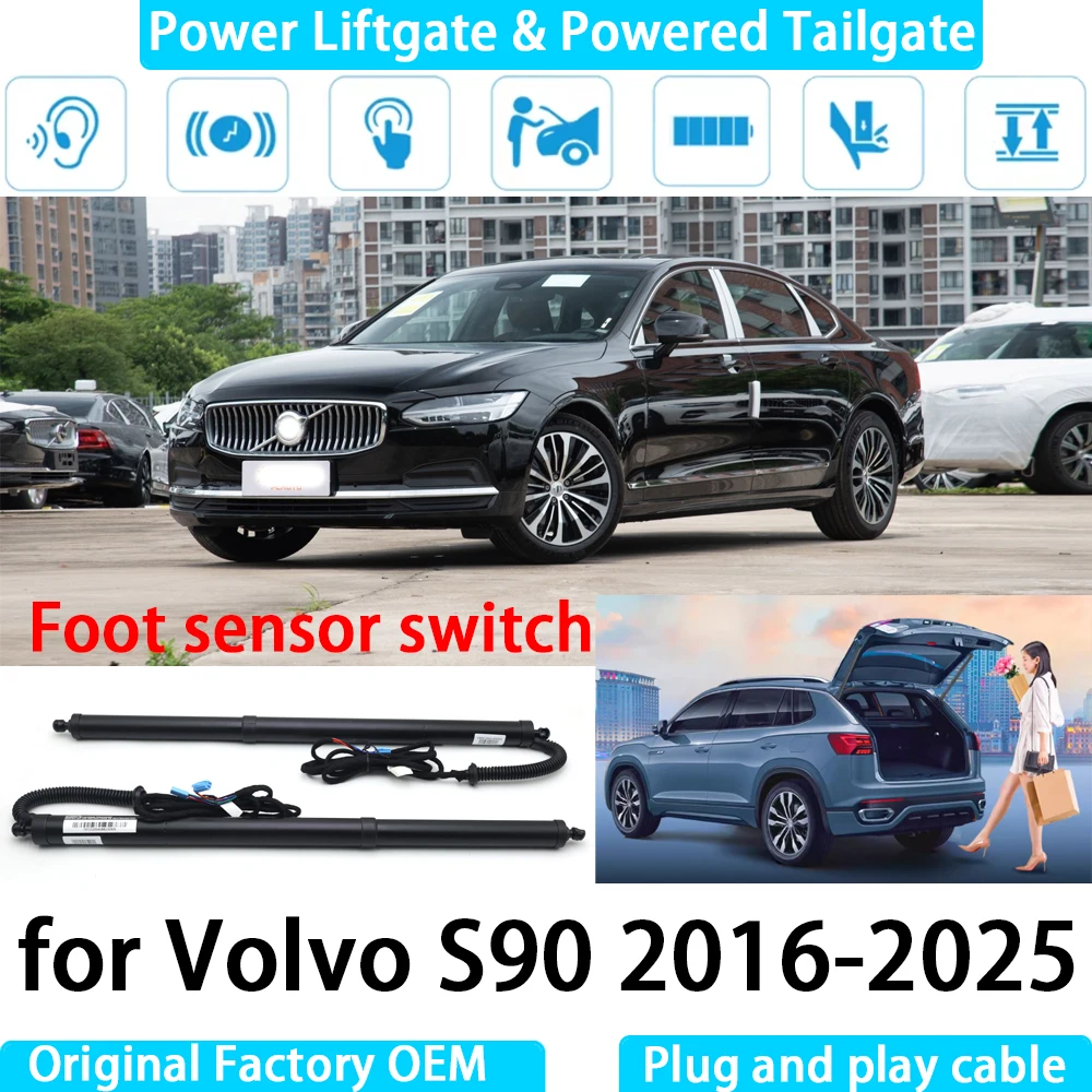 

for Volvo S90 2016-2025 Automatic Electric Power Liftgate Powered Tailgate Strut Tail Gate Lift System