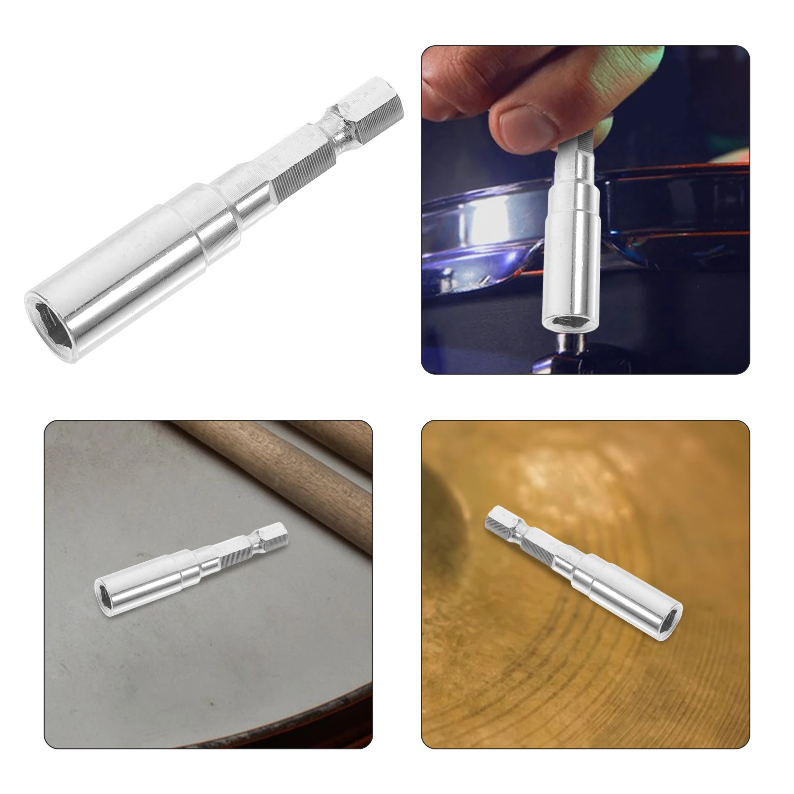 

Drum Key Draped Tuning Tool Percussion Appendix Replacement Metal Keys for Drums Attachment