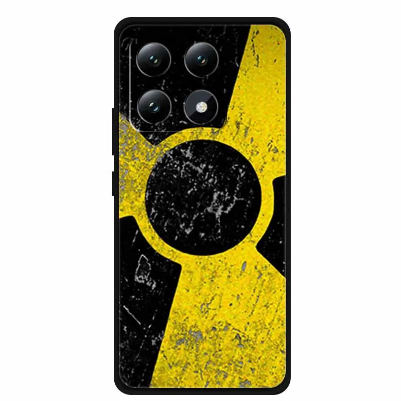 New Cool Phone Case For Xiaomi 14T 5G 6.67\'\' TPU Black Cover Bumper For Xiaomi 14 T 14T pro Shield Funda Capa Fashion Soft Case