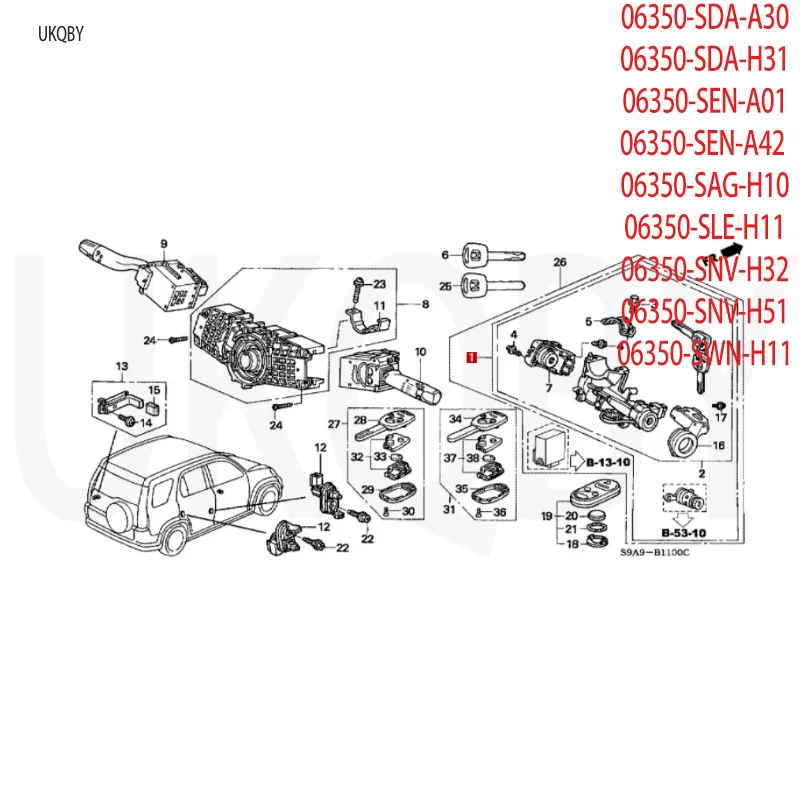 06350-TA0-H41 06350-TA0-H12 06350-TC4-H31 06350-T7A-H51 06350-TF0-H11 06350-TM4-W11 06350-TR0-A01 06350-TR0-H71