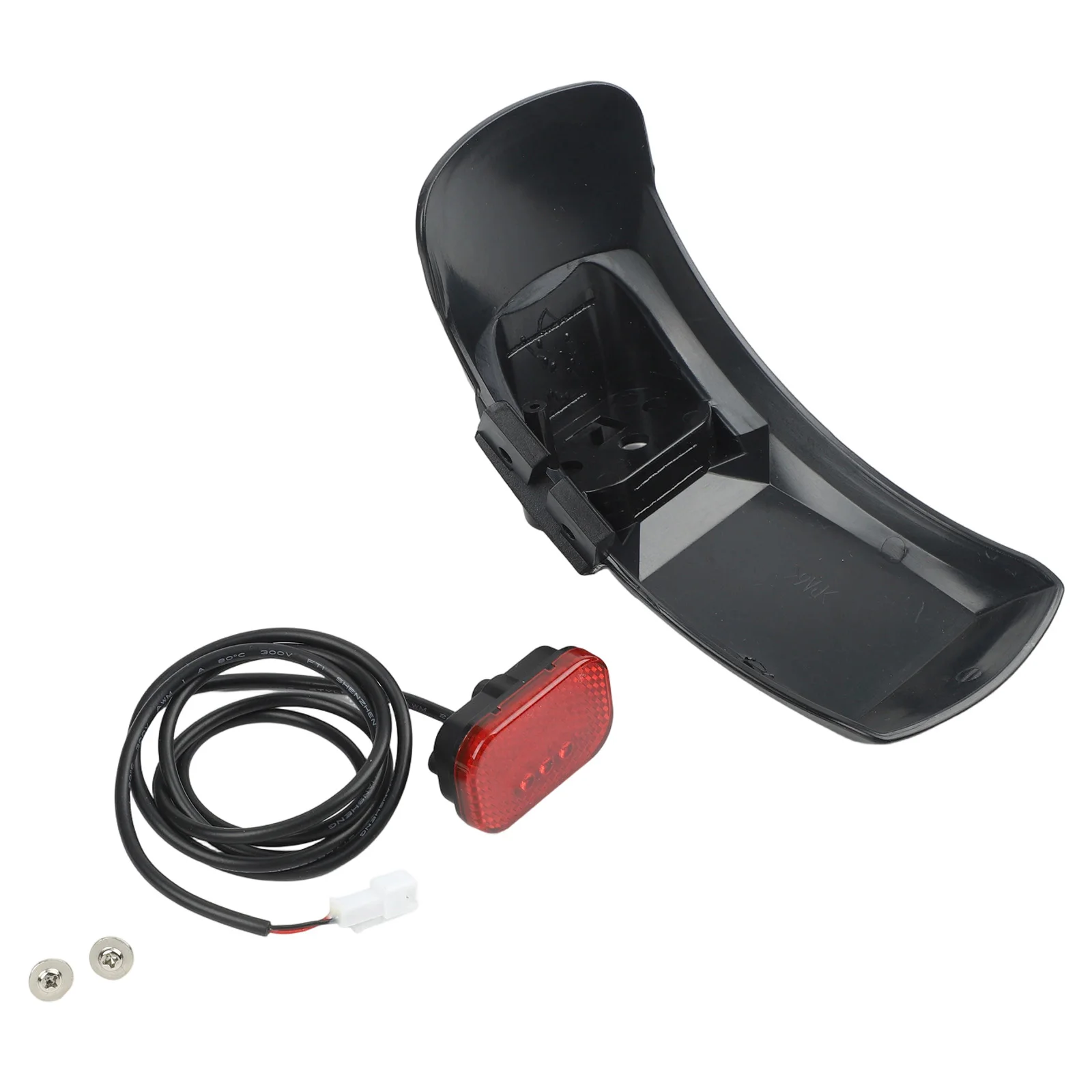 Integrated For Fender and Lighting System for Kukirin G2 Pro 2024 Rear Wheel to Maintain Cleanliness and Visibility During Rides