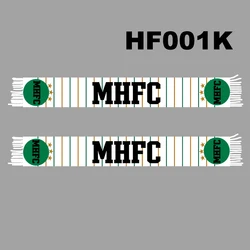 145*18 cm Size MHFC Maccabi Scarf for Fans Double-faced Knitted HF001K