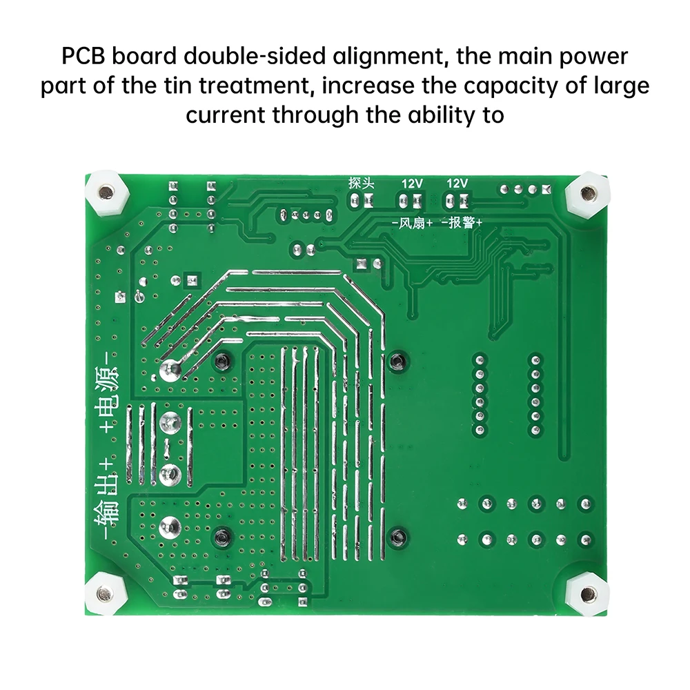 Universeller PWM-Temperaturregler mit Drehzahlregelung DC 12-50V 30A 2-Draht 3-Draht 4-Draht Lüftermodul mit Drehzahlanzeige für Hardware – Detail 10