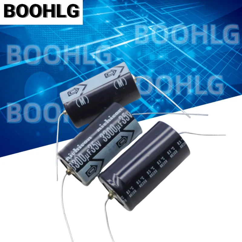2pcs 3300UF 35V Fever Capacitor 35V 3300UF 22X40 Axial