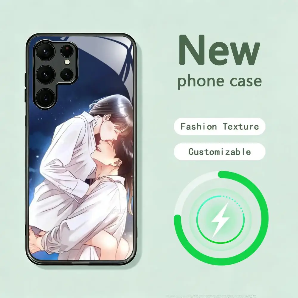 Anime Daytime Star Webtoon Phone Case For Samsung S26 S25 S24 S23 S22 S21 S20 Plus Ultra Note20 Glass Magnetic Case