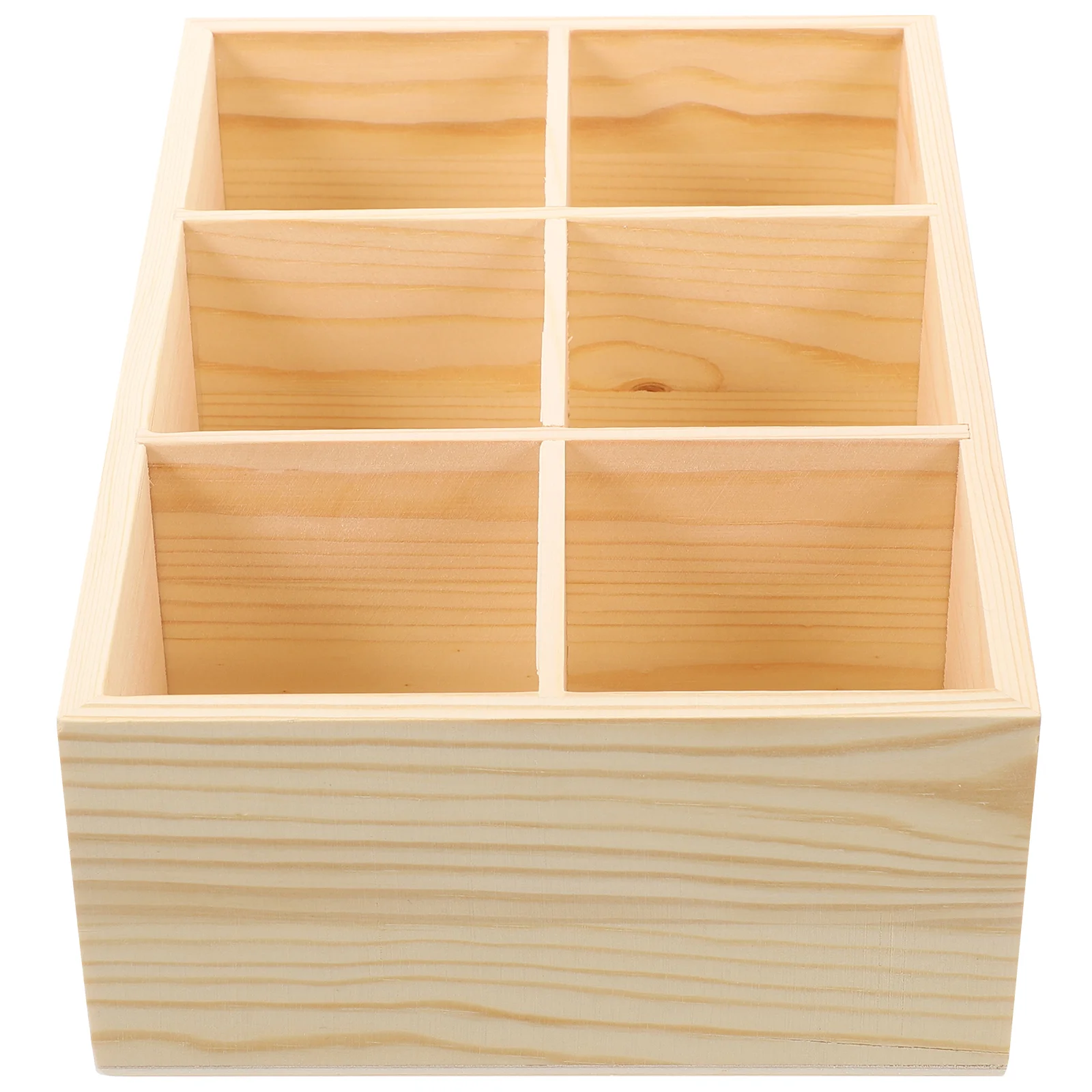 

Multi-Slots Wooden Pen Holder Sorting Box Pencil Storage Rack Marker Crayon Stationery Storage School Stationary Supplies