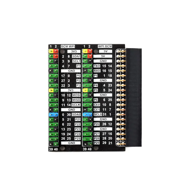 Waveshare-Adaptador de cabezal GPIO Raspberry Pi 400, expansión de cabezal, cabezal de 2x40 Pines, diseñado para Raspberry Pi 400