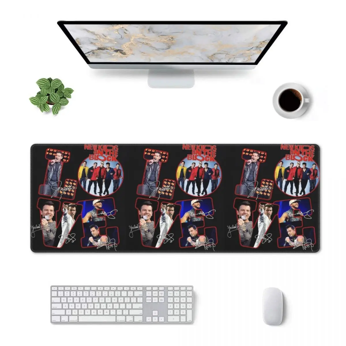 Large Mouse Pad New Kids On The Block Band NKOTB Gamer PC Laptop Mats Keyboard Carpet Computer Gaming Desk Mat